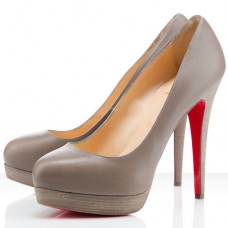 Christian Louboutin Bianca 160mm Platformové Boty Taupe