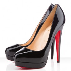 Christian Louboutin Bianca 140mm Platformové Boty Černé