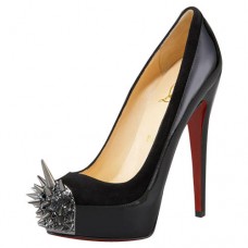 Christian Louboutin Asteroid 140mm Platformové Boty Černé
