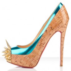 Christian Louboutin Asteroid 140mm Platformy Karibiku