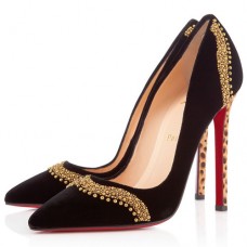 Christian Louboutin Bengali 120mm Platformové Boty Černé