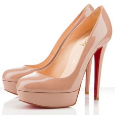 Christian Louboutin Bianca 140mm Platformové boty - tělová barva