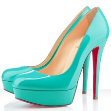 Christian Louboutin Bianca 140mm Platformy Caraibes