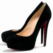 Christian Louboutin Bianca 120mm Platformové Boty Černé