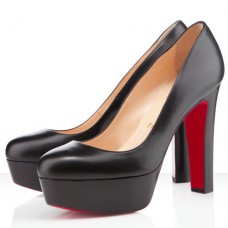 Christian Louboutin Bianca 140mm Platformové Boty Černé