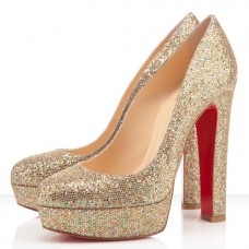Christian Louboutin Bianca 140mm Platformové Boty Vícebarevné