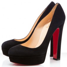 Christian Louboutin Bianca 140mm Platformové Boty Černé