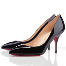 Christian Louboutin Piou Piou 80mm Lodičky Černé