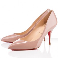 Christian Louboutin Piou Piou 80mm Lodičky Nude