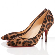 Christian Louboutin Piou Piou 80mm Lodičky s Leopardím vzorem Christian Louboutin Piou Piou 80mm Lodičky s Leopardím vzorem