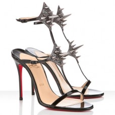 Christian Louboutin Lady Max 100mm Sandály Černé
