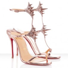Sandály Christian Louboutin Lady Max 100mm - tělové Sandály Christian Louboutin Lady Max 100mm - tělové