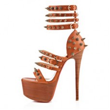 Sandály Christian Louboutin Botticellita 160mm světle růžové