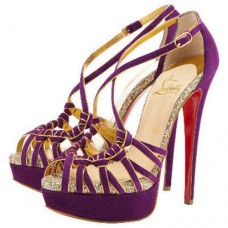 Sandály Christian Louboutin Mignons 140 mm Parme Sandály Christian Louboutin Mignons 140 mm Parme