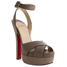 Sandály Christian Louboutin Vivaeva 160mm Taupe Sandály Christian Louboutin Vivaeva 160mm Taupe