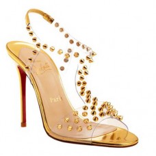 Christian Louboutin J-Lissimo 100mm Sandály Zlaté