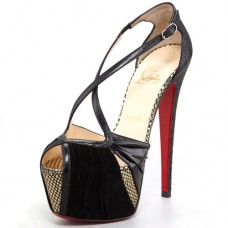 Sandály Christian Louboutin Divinoche 160mm černé
