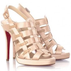 Sandály Christian Louboutin Paquita 120mm - růžové Sandály Christian Louboutin Paquita 120mm - růžové
