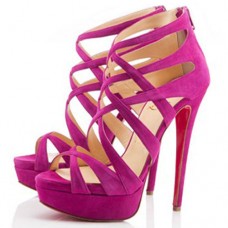 Sandály Christian Louboutin Balota 140mm Rose Matador Sandály Christian Louboutin Balota 140mm Rose Matador
