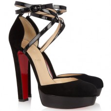 Sandály Christian Louboutin La Favorita 140mm černé Sandály Christian Louboutin La Favorita 140mm černé