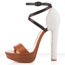 Sandály Christian Louboutin Summerissima 140mm Hnědé