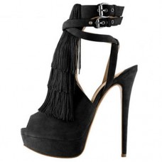 Sandály Christian Louboutin Change Of The Guard 140mm černé Sandály Christian Louboutin Change Of The Guard 140mm černé