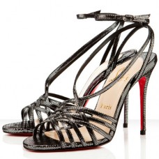 Sandály Christian Louboutin Beverly 100mm černé Sandály Christian Louboutin Beverly 100mm černé