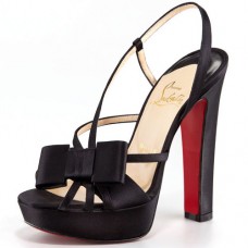 Christian Louboutin Sandály Disconoeud 140mm Černé