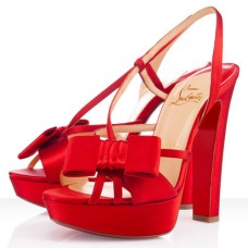 Christian Louboutin Disconoeud 140mm Sandály Červené