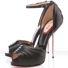 Sandály Christian Louboutin Armadillo Bride 120mm černé Sandály Christian Louboutin Armadillo Bride 120mm černé