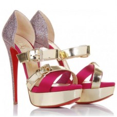 Sandály Christian Louboutin Ambertina 140mm vícebarevné Sandály Christian Louboutin Ambertina 140mm vícebarevné