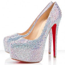 Christian Louboutin Narcis Strass 160mm Platforma Aurora Boreale Christian Louboutin Narcis Strass 160mm Platforma Aurora Boreale