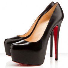 Christian Louboutin Daffodile 160mm Platformové Boty Černé
