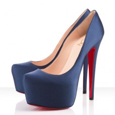 Christian Louboutin Daffodile 160mm Platformové Boty Modré Christian Louboutin Daffodile 160mm Platformové Boty Modré
