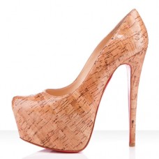 Christian Louboutin Narcis 160mm Platformové Boty Přírodní
