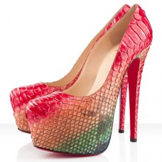 Christian Louboutin Daffodil 160mm Platformové Boty Vícebarevné