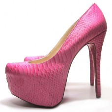 Christian Louboutin Daffodile 160mm Platformové boty Růžové