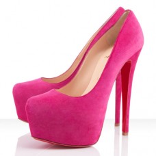 Christian Louboutin Narcis 160mm Platformové Boty Rose Matador