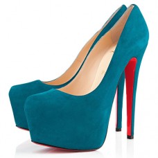 Christian Louboutin Daffodile 160mm Platformové Boty Peacock