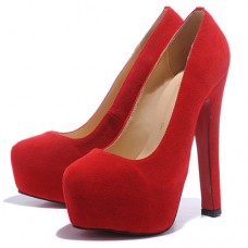 Christian Louboutin Daffodile 160mm Platformové Boty Červené