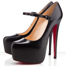 Christian Louboutin Lady Daf 160mm Mary Jane Lodičky Černé