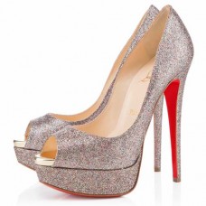 Christian Louboutin Dámské 140mm Peep Toe Lodičky Vícebarevné