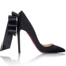 Christian Louboutin Anemone 120mm Speciální příležitosti Černá