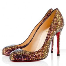 Christian Louboutin Fifi Strass 100mm Speciální příležitosti Volcano Christian Louboutin Fifi Strass 100mm Speciální příležitosti Volcano