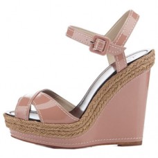 Christian Louboutin Almeria 120mm klínky tělové barvy Christian Louboutin Almeria 120mm klínky tělové barvy