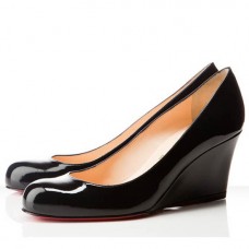 Christian Louboutin Miss Boxe 80mm klínky černé