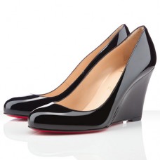 Christian Louboutin Ron Ron Zeppa 80mm klínky černé