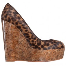 Christian Louboutin Coroclic 140mm klínky s leopardím vzorem Christian Louboutin Coroclic 140mm klínky s leopardím vzorem