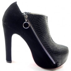 Kotníkové boty Christian Louboutin 4A 120mm černé