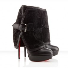 Kotníkové boty Christian Louboutin Armony 140mm černé